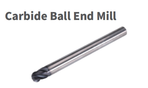 Worldia Solid Carbide Tools Carbide Ball End Mill สำหรับโลหะผสมไททาเนียม