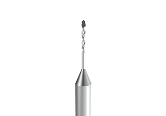 0.4-2.0 มม. Pcd Micro Drill คอมโพสิตเซรามิกความแข็งสูง Ultra-Micro ф0.2-ф2mm