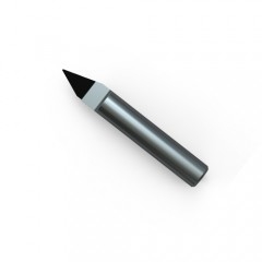 ดอกกัดปลายเดี่ยว PCD ความลึก 1 มม. ถึง 3.5 มม. Poly Crystalline Diamond End Mill