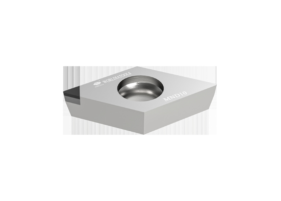 DCGW11T308 เม็ดมีดกลึงคาร์ไบด์ PCD เม็ดมีดตัดสำหรับวัสดุที่ไม่ใช่เหล็ก