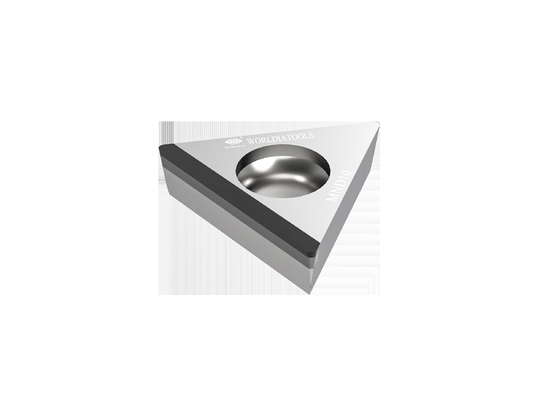 TCGW 16T304 เม็ดมีดกลึงคาร์ไบด์สามเหลี่ยม PCD Turning Tools