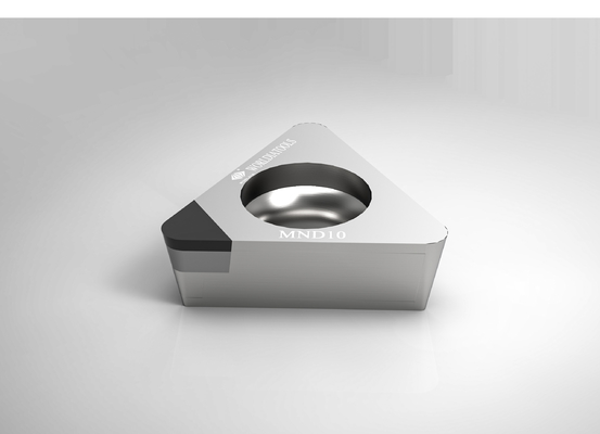 WORLDIA TPGW110304 เม็ดมีดตัด PCD เม็ดมีดกัดคาร์ไบด์สำหรับเครื่อง CNC
