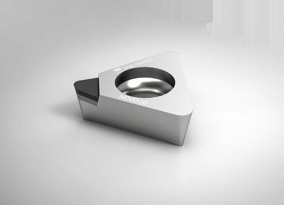 ISO9001 Polycrystalline Diamond Inserts เมทริกซ์คอมโพสิต TPGT Insert