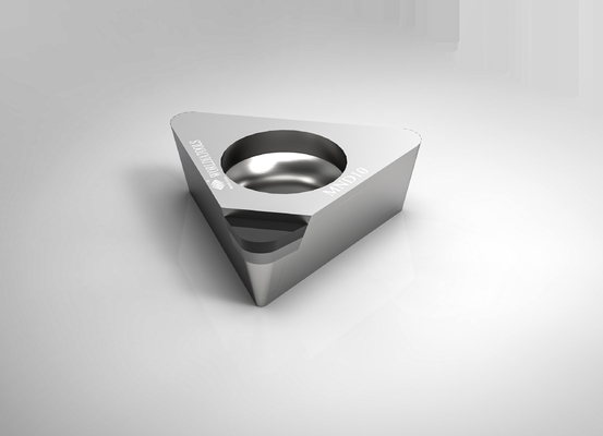 ISO9001 Polycrystalline Diamond Inserts เมทริกซ์คอมโพสิต TPGT Insert