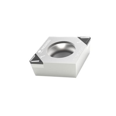 Polycrystalline Diamond CC Type Chip Breaker เม็ดมีด PCD อลูมิเนียมซิลิคอนสูง