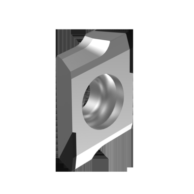 Worldia มาตรฐาน ISO ในคลังและการจัดส่งอย่างรวดเร็ว เครื่องมือบด PCD ใส่สําหรับบดวัสดุบดที่ไม่ใช่เหล็ก